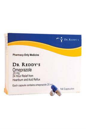 Dr Reddy Omeprazole 20mg Caps 14s