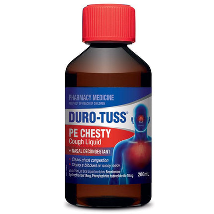 Duro-Tuss PE Chesty Cough Liq 200ml