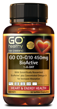 GO CoQ10 450mg BioActive 1ADay 30s