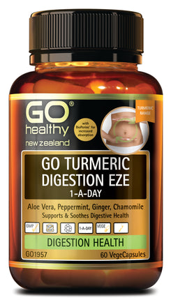 GO Turmeric Digest Eze 1ADay 60Vcap