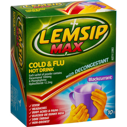 LEMSIP Max C&F Decon. B/Currant 10s