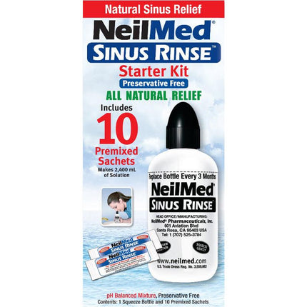 NEILMED Sinus Rinse Kit240ml 10s