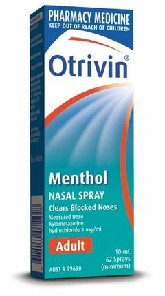 Otrivin F5 Moist Menthol Spray 10ml