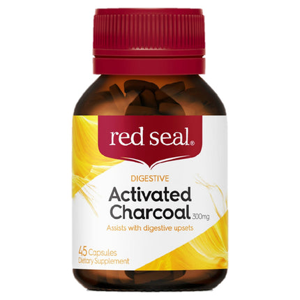 RS Activated Charcoal 300mg Caps 45s