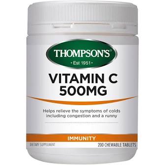 TN Vitamin C 500mg Chewable Tablets