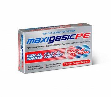 MAXIGESIC PE Cold Flu&Sinus Relf 20s