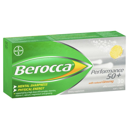 BEROCCA Focus 50+ Eff. 30tabs