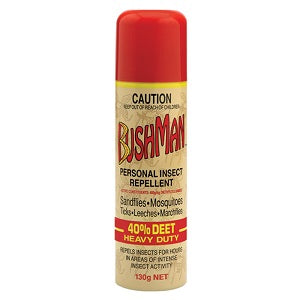 BUSHMAN H/Duty Aerosol 40% Deet 130g