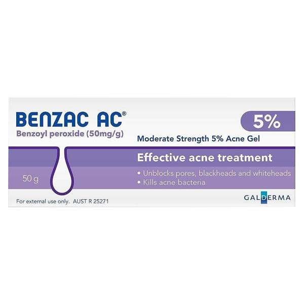BENZAC AC Gel 5% 50g
