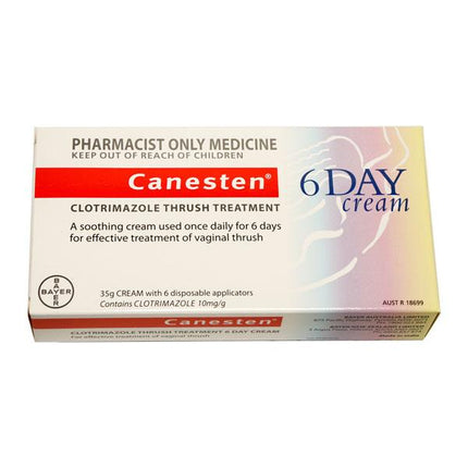 Canesten 6 Day Vaginal Cr. 35g