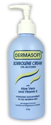 Dermasoft Sorbolene Aloe/VitE 375g