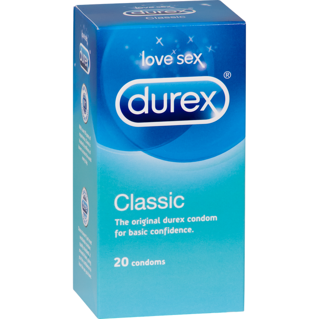 DUREX Classic Condoms 20pk