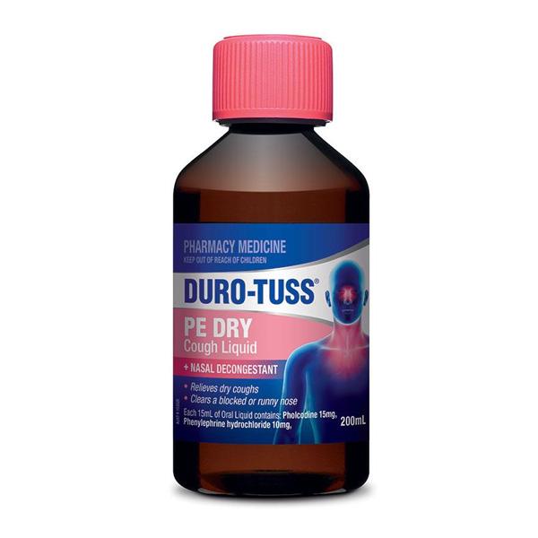 DURO-TUSS PE Dry Cough 200ml
