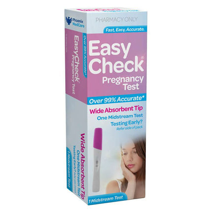 EASYCHECK Pregnancy Test 1pk Blue