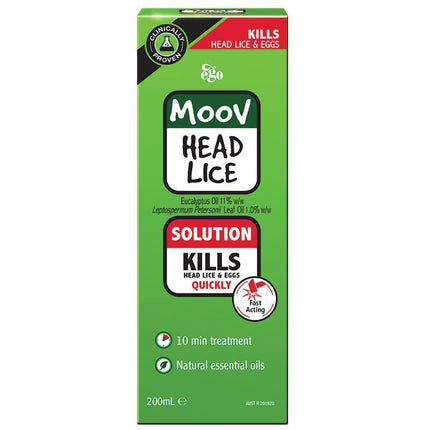EGO MOOV Head Lice Solution 200ml