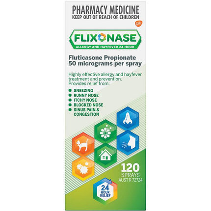Flixonase 24hr Nasal Spray 120 doses