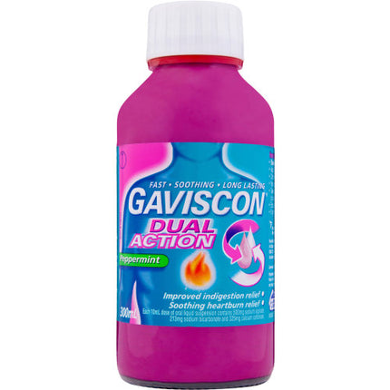 GAVISCON Dual Act. P/Mint Liq 300ml