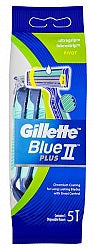 GILLETTE Blue II Plus Pivot 5pk