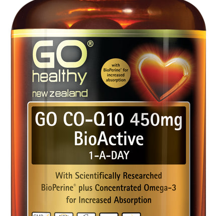 GO CoQ10 450mg BioActive 1ADay 30s