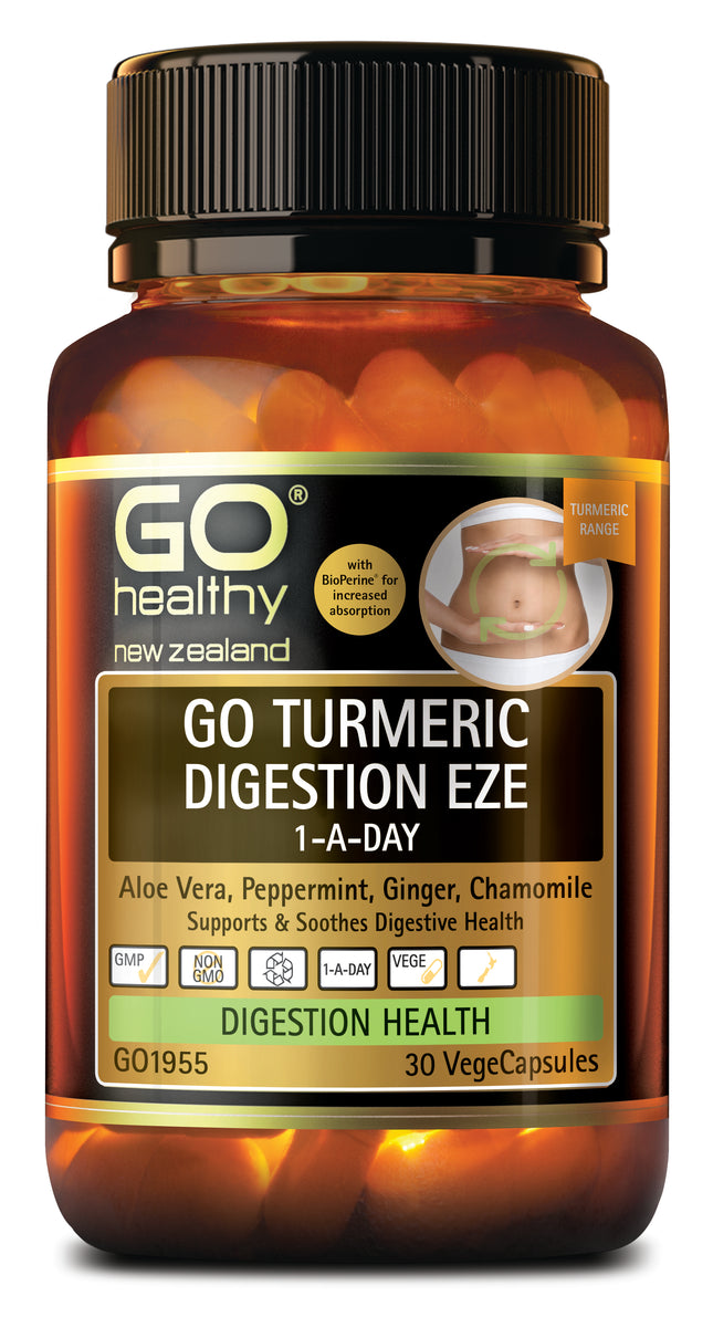 GO Turmeric Digest Eze 1ADay 30Vcap