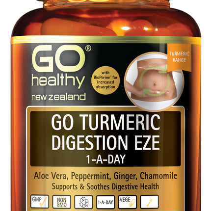 GO Turmeric Digest Eze 1ADay 60Vcap
