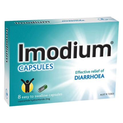IMODIUM 2mg 8caps