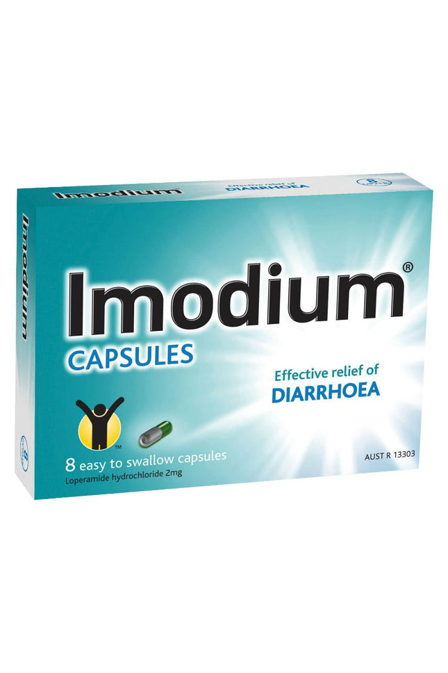 IMODIUM 2mg 8caps