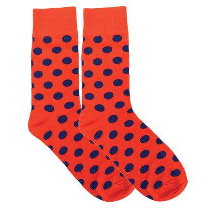 MISTA Mens Socks Polka