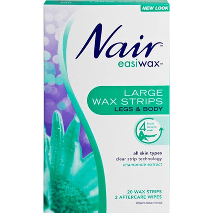 NAIR Easiwax Strips Large 20s