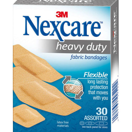 N/C HD Fabric Flex Bandage Asst 30