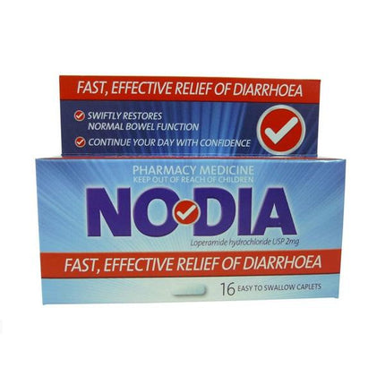 NODIA Loperamide Hcl 2mg Caps 16s