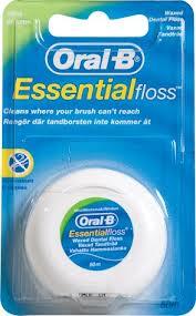 ORAL B Essential Waxed Floss 50m