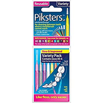 Piksters Interdental Variety Pack 8