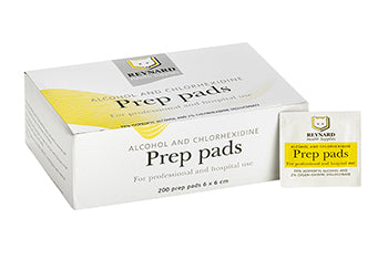 REYNARD Prep Pads 200 Ctn 25