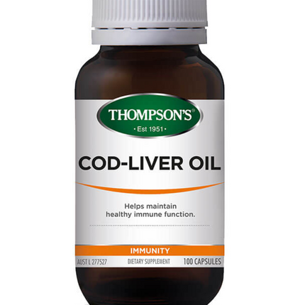 TN Vit A Cod Liver Oil 100caps