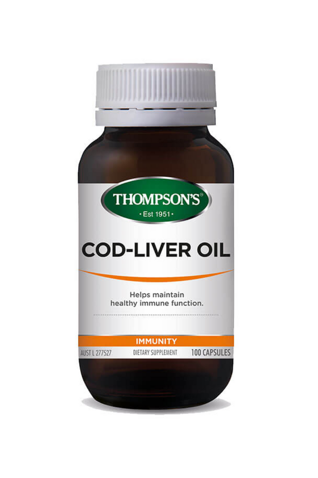 TN Vit A Cod Liver Oil 100caps