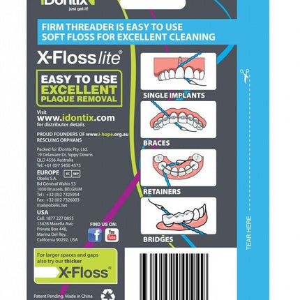 Idontix X-Floss Lite 30pk
