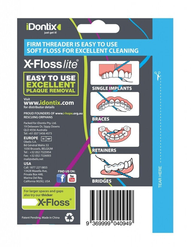 Idontix X-Floss Lite 30pk