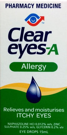 Clear Eyes Allergy Eye Drops 15ml