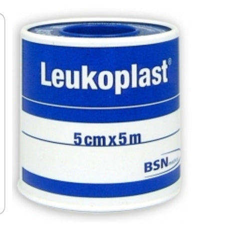 LEUKOPLAST W/P 5.0cmx5m roll