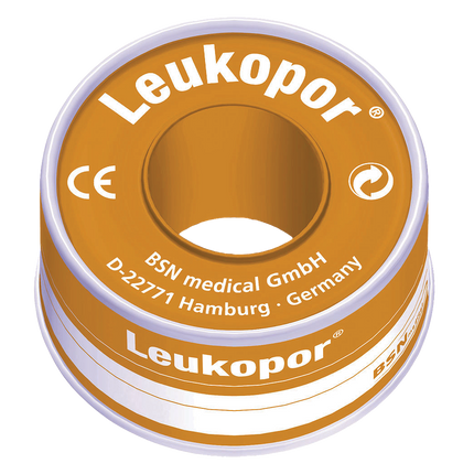 Leukopor Hypoallergenic Tape 5.0cmx5m roll