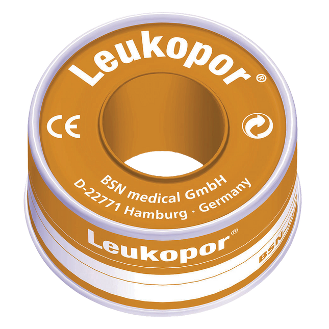 Leukopor Hypoallergenic Tape 5.0cmx5m roll