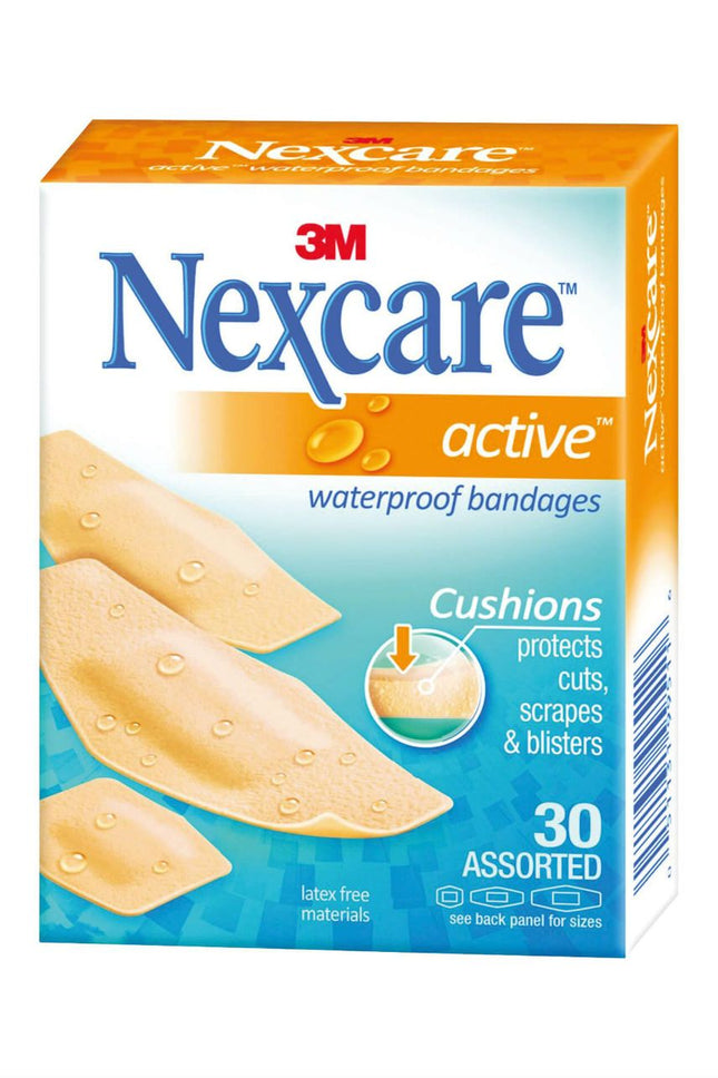 N/C Active Bandages Asst 30pk